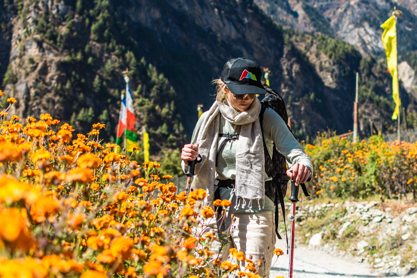 Lobuche Yak Scarf | Star