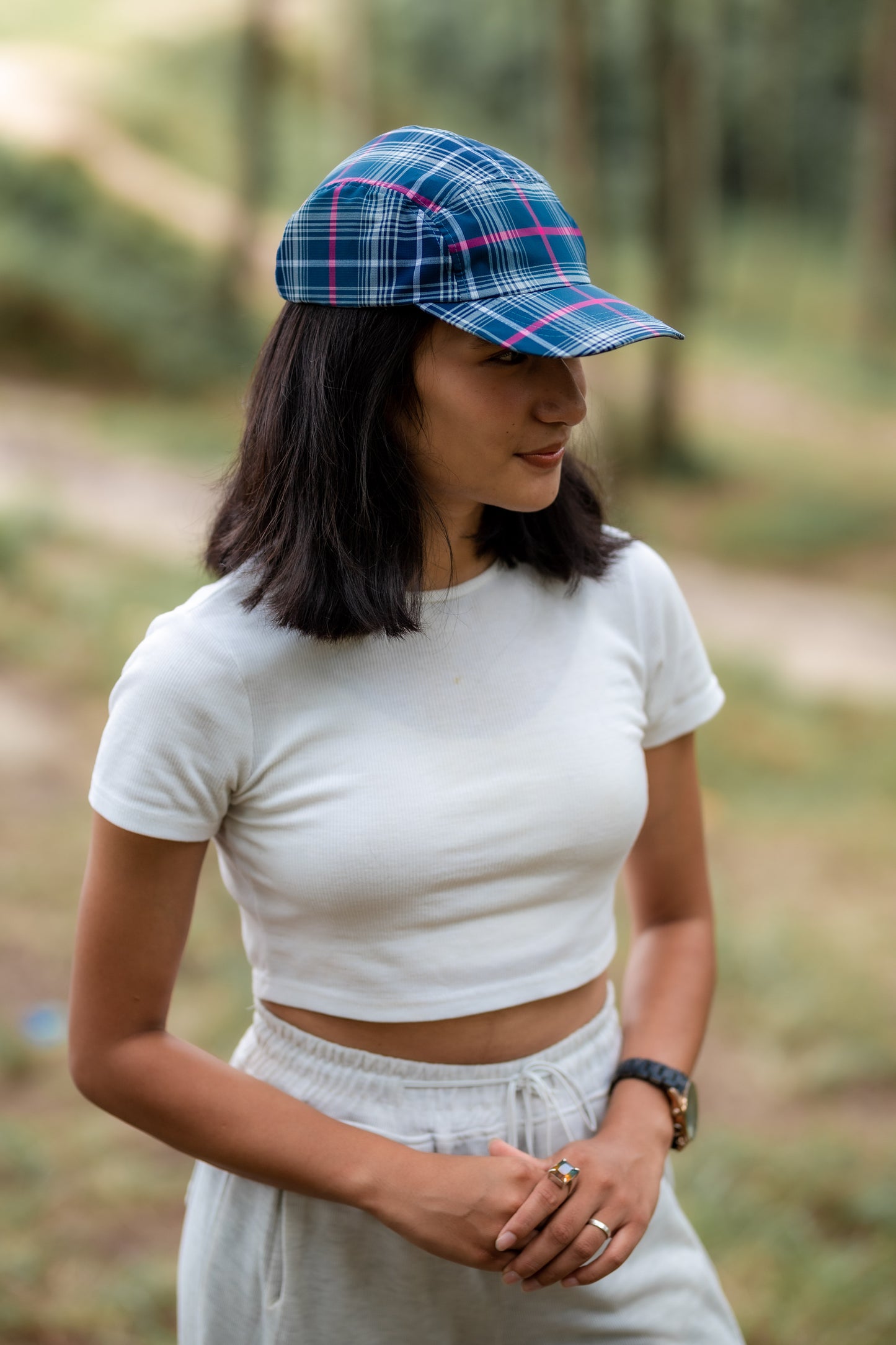 Gokyo Peak Mountain Cap | Dusk Plaid