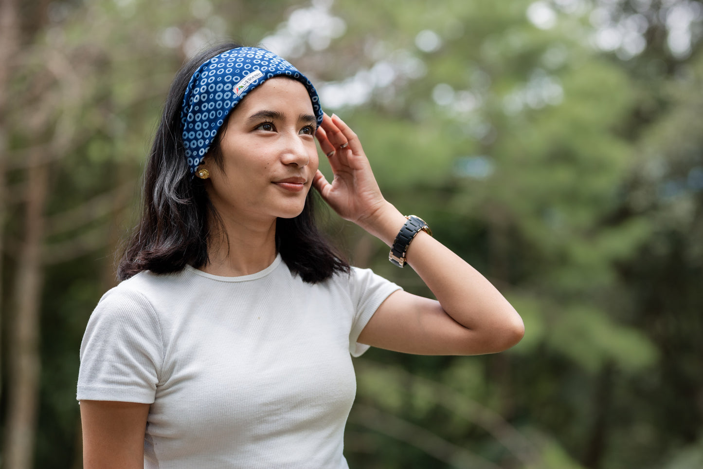 Khumbu Trail Headband - 116 Blue Ice