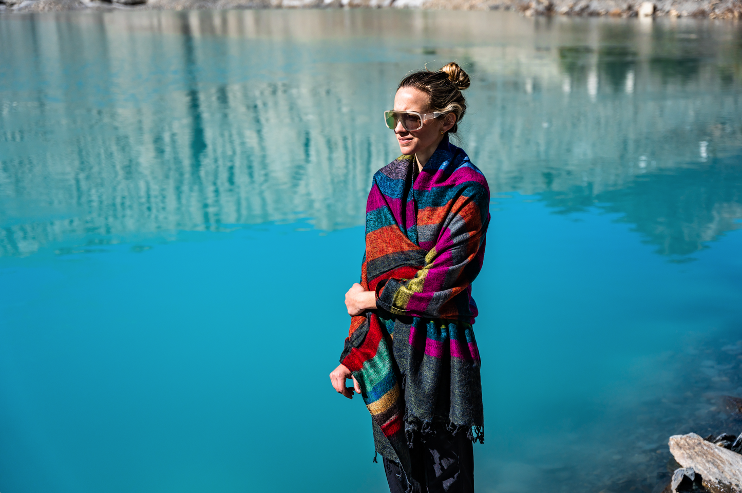 Lobuche Yak Shawl | Sunset