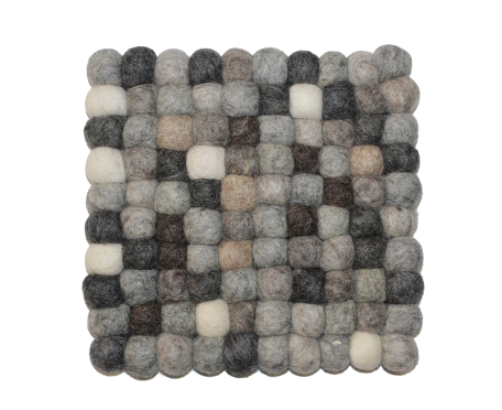 DC Felt Wool Ball Trivet/Mat