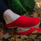 Red Sherpa Slippers | 909 SS-6