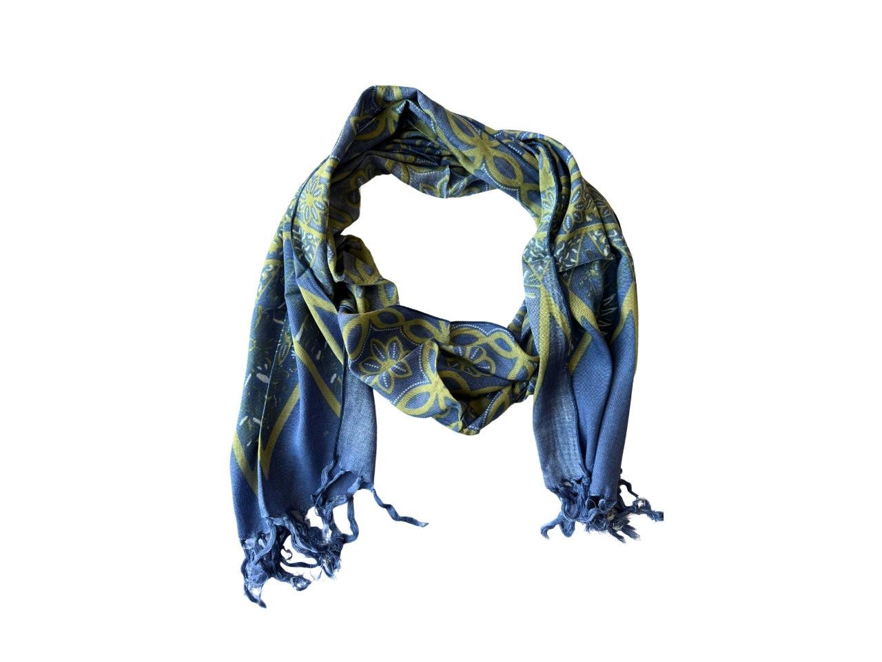 Javanese Printed Rayon Scarf small| 685 RS