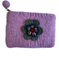 Felt Wool Zipper Pouch/Purse - Large | 910SP-L