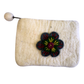 Felt Wool Zipper Pouch/Purse - Large | 910SP-L