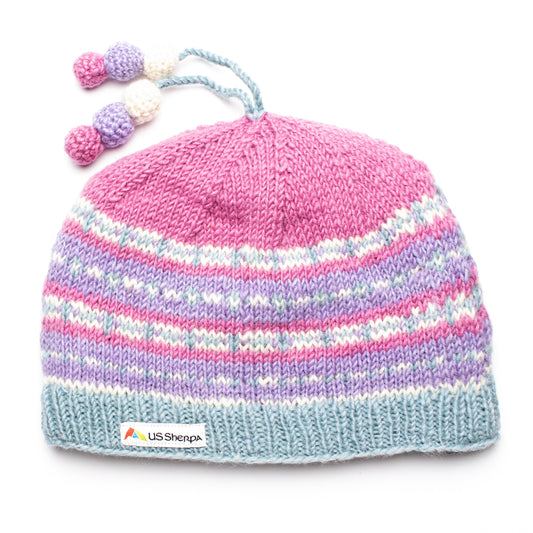 1-Blue/Pink 2022 Thame Pom Tassel Hat | 800 TPH