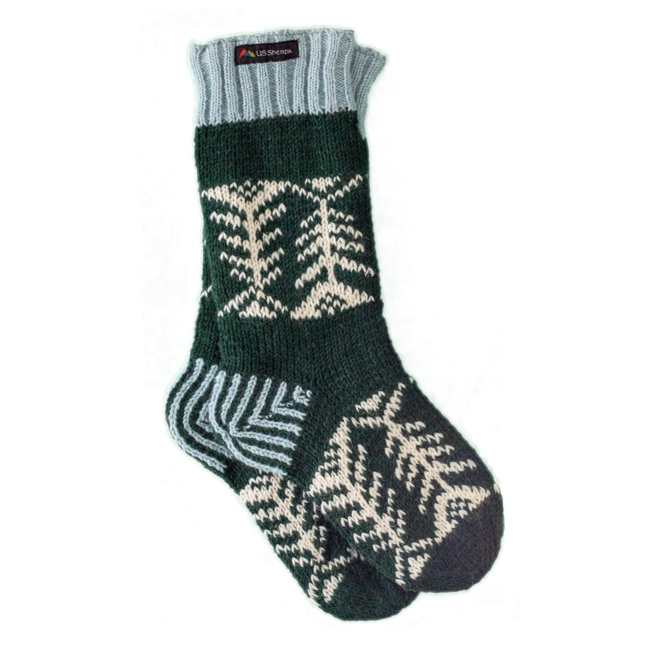 333-Tree Sherpa Socks | 225 SS