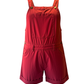Chitwan Overall Shorts - Chili