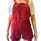 Chitwan Overall Shorts - Chili