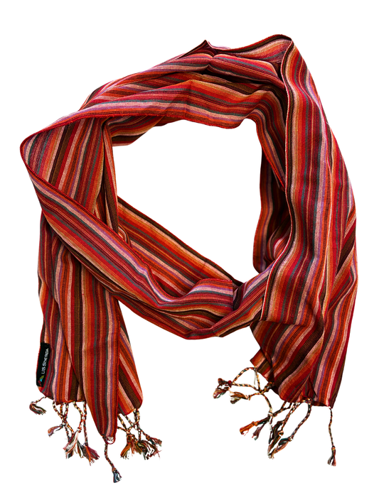 Pipal Scarf | Red Lava