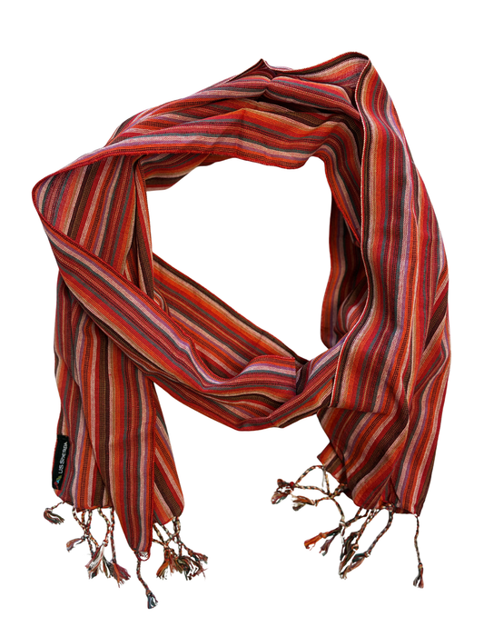 Pipal Scarf | Red Lava