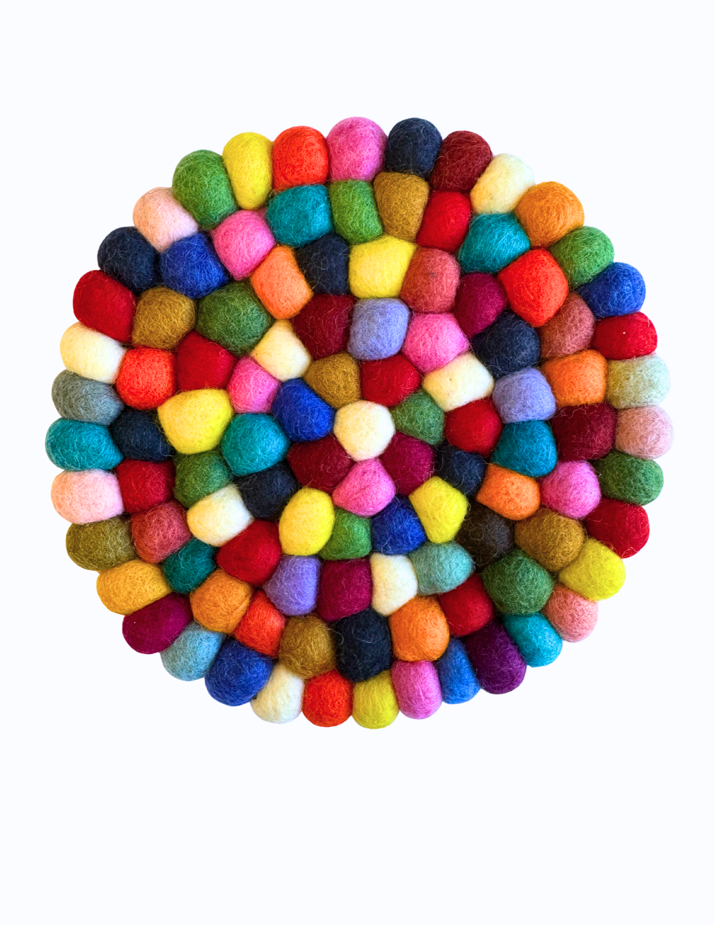 DC Felt Wool Ball Trivet/Mat | 402 FM