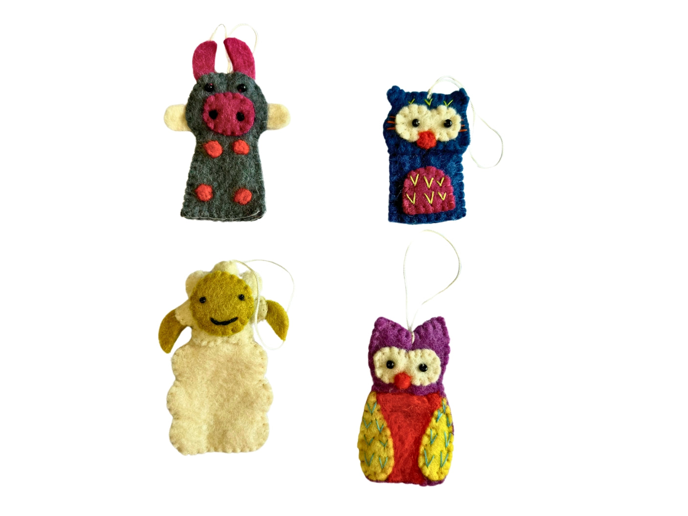 DC Felt Wool Finger Puppet (4-pack) | 335 FP