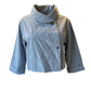 Pokhara Cropped Swing Jacket - Breeze