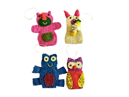 DC Felt Wool Finger Puppet (4-pack) | 335 FP