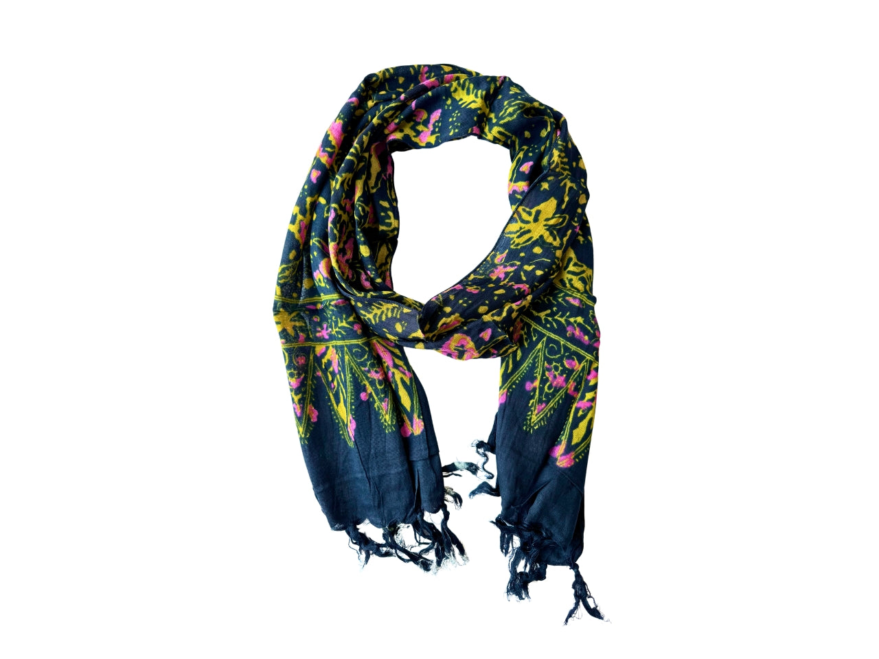 Javanese Printed Rayon Scarf small| 685 RS