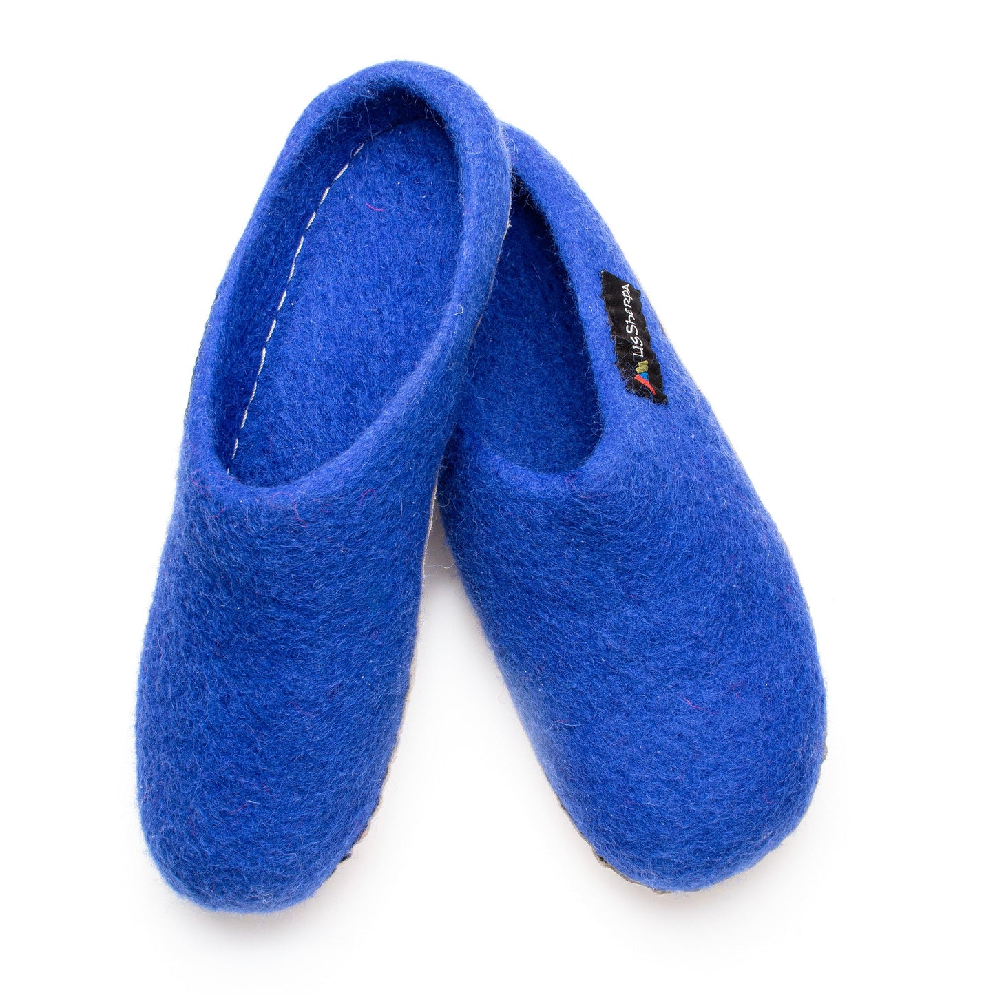 Blue Sherpa Slippers | 909 SS-3