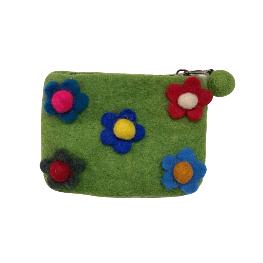 Felt Wool Coin Purse - Small | 910SP-S