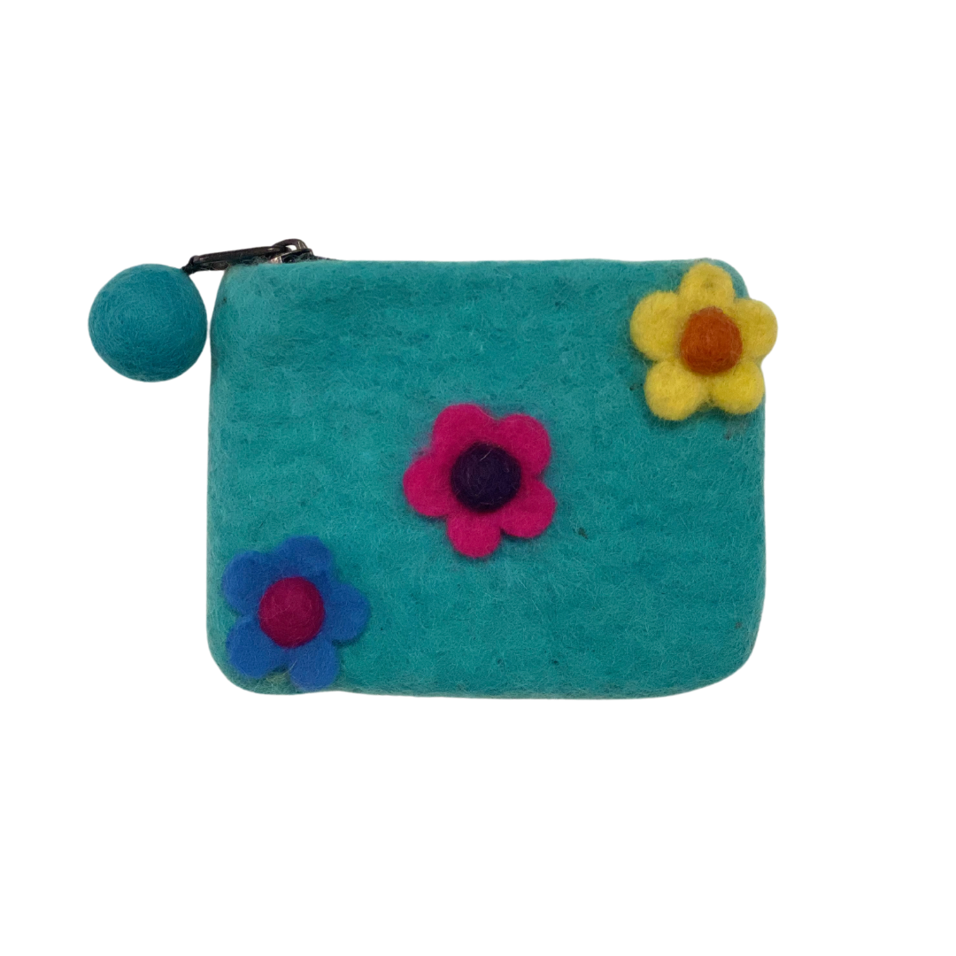 Felt Wool Coin Purse - Small | 910SP-S