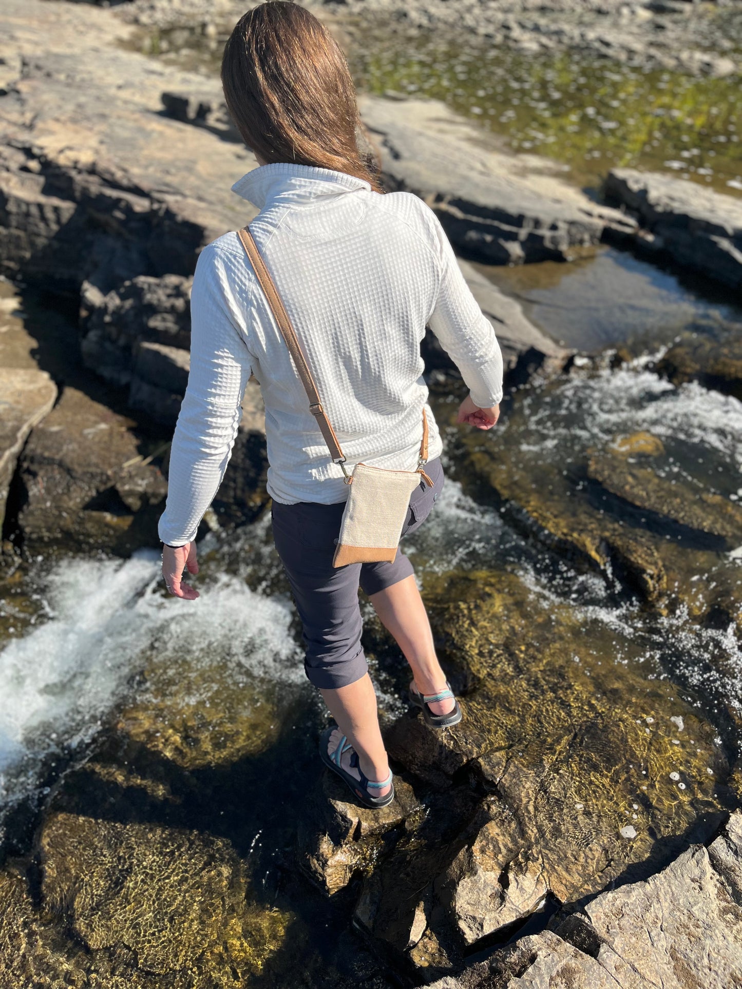 Himal Driftwood Crossbody Bag - 133 Stone