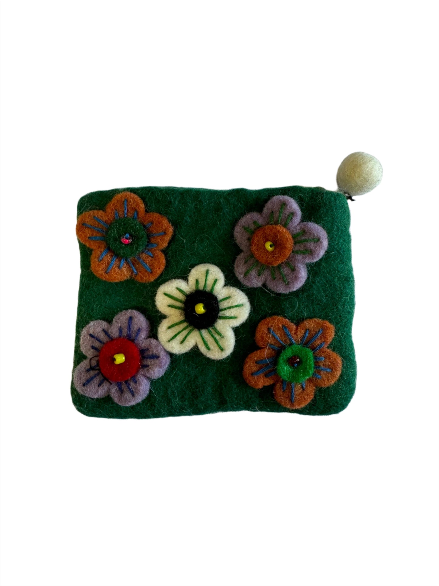 Felt Wool Coin Purse - Small | 910SP-S
