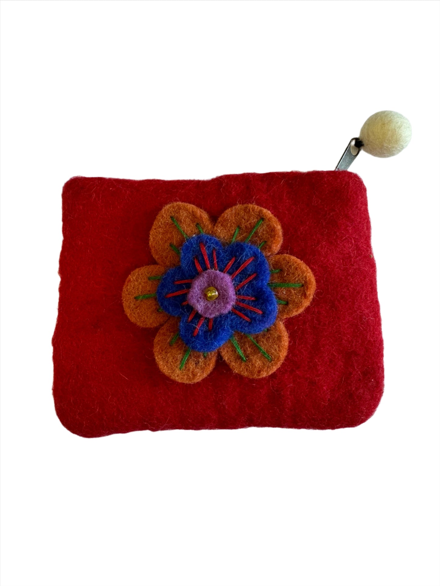 Felt Wool Coin Purse - Small | 910SP-S