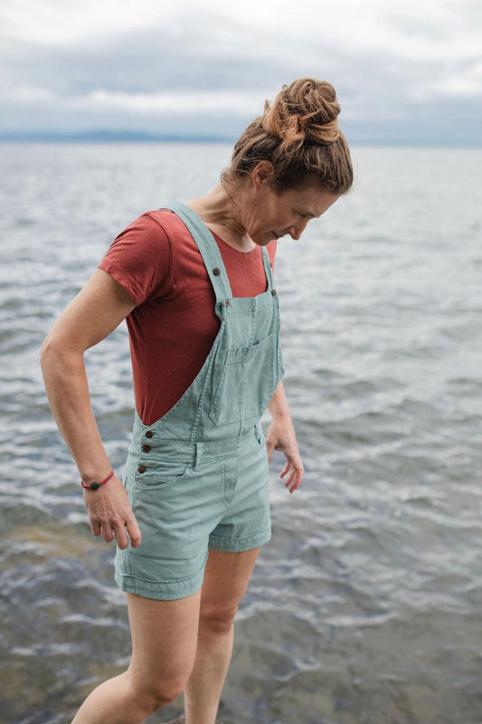 Chitwan Overall Shorts - Chili