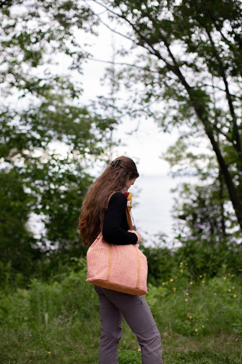 Himal Urban Tote Bag - Salmon