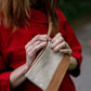 Himal Driftwood Clutch - Stone