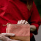Himal Driftwood Clutch - Salmon