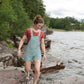 Chitwan Overall Shorts - Breeze