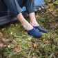 Navy Sherpa Slippers | 909 SS-5
