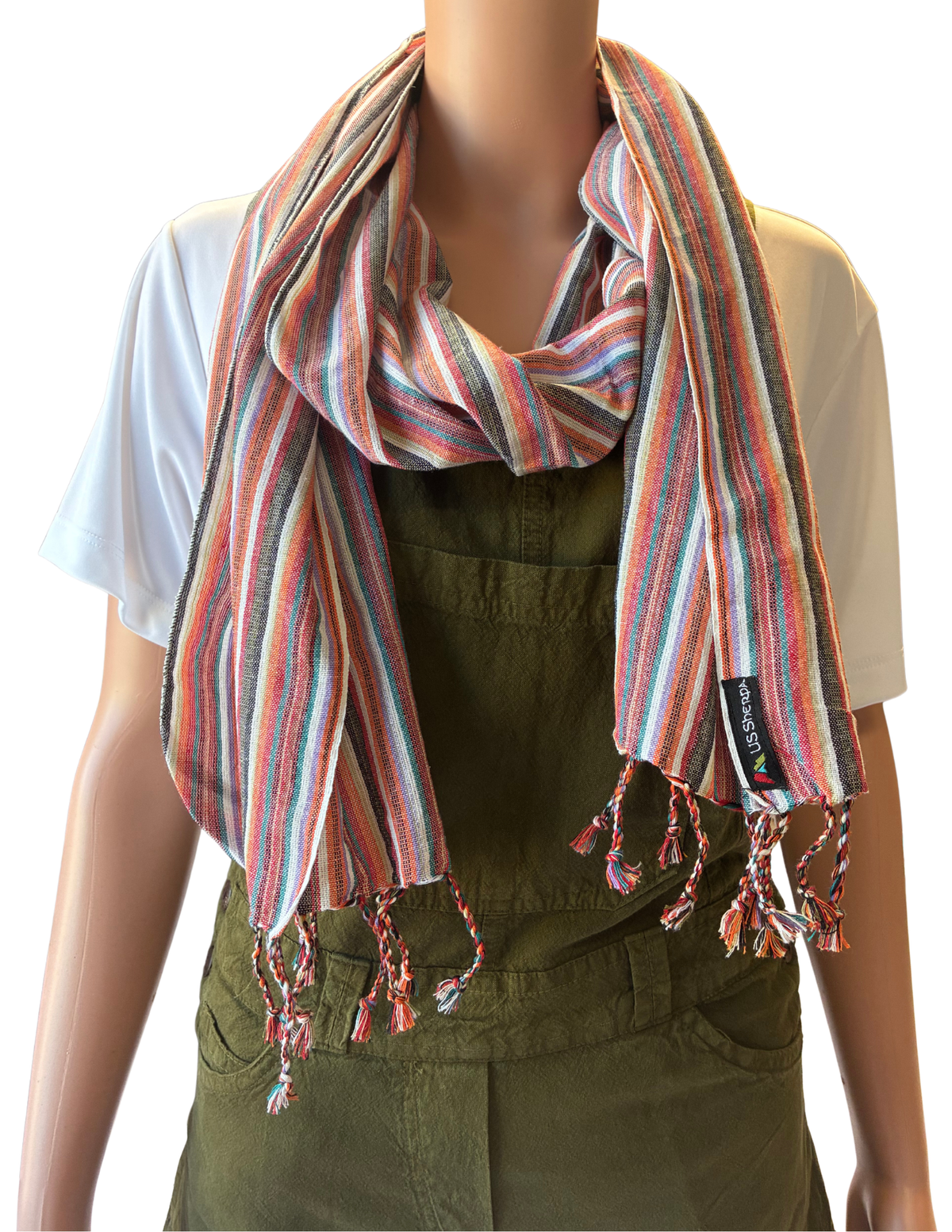 Pipal Scarf | Red Lava