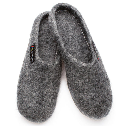 Grey Sherpa Slippers | 909 SS-1